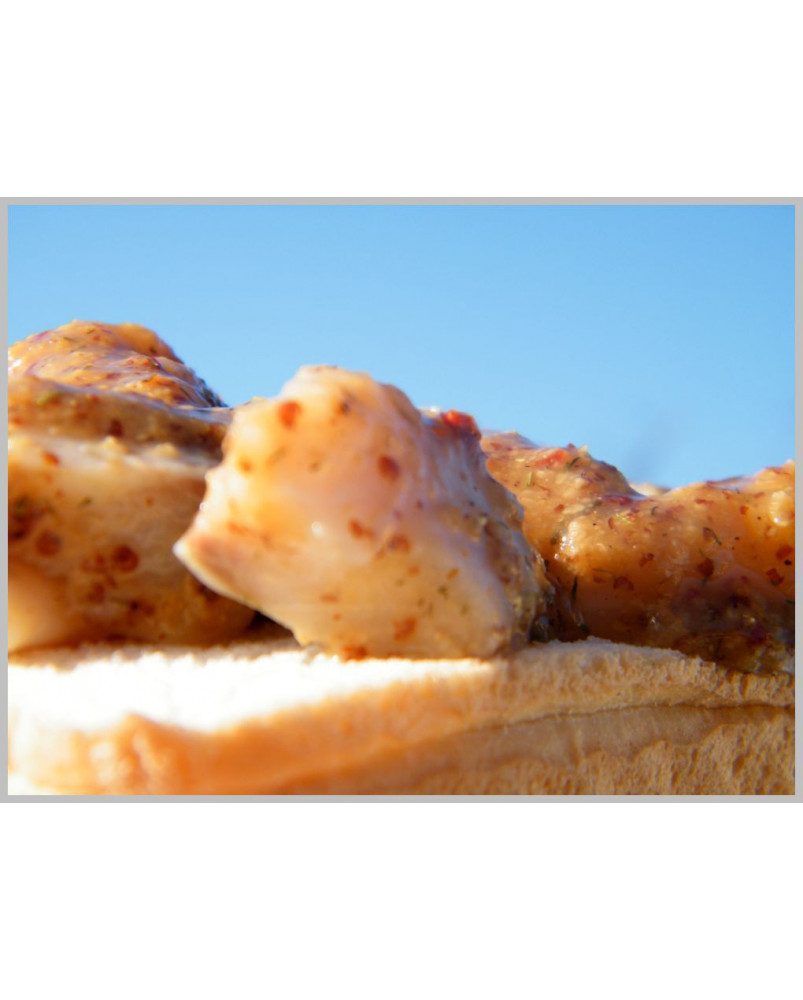 Senf Marinade zum Einlegen von Matjes.